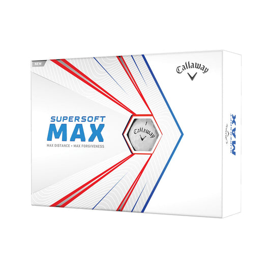 Callaway 2021 Supersoft Max Golf Balls  White