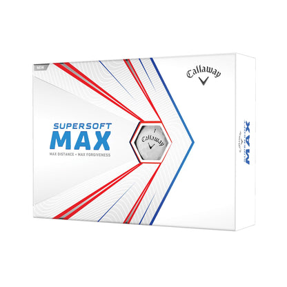 Callaway 2021 Supersoft Max Golf Balls  White